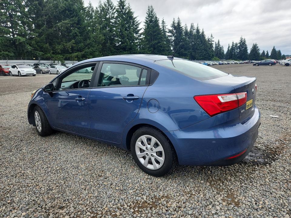 2016 Kia Rio VIN KNADM4A35G6691553 COPART salvage auction — FRONT END, Wa - Bill Of Sale, sold $475 on 2026-07-14 (photo 2)