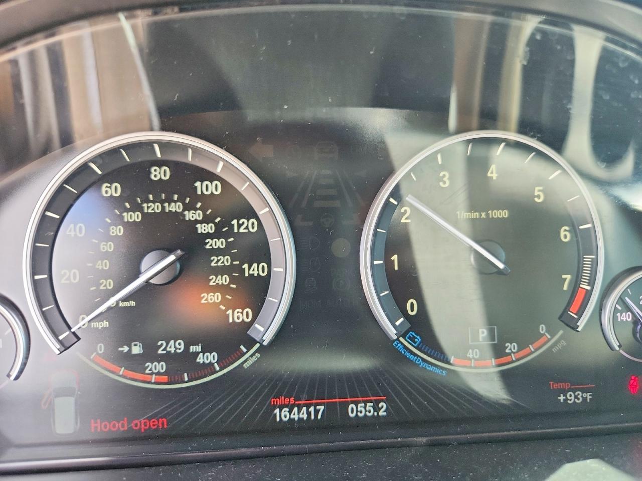 2015 BMW X5 VIN 5UXKR0C5XF0K57972 COPART salvage auction — Normal Wear, TX - CERTIFICATE OF TITLE (P), sold $6,000 on 2026-07-08 (photo 9)