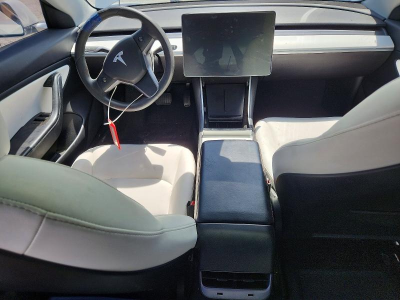 2019 Tesla Model 3 VIN 5YJ3E1EA7KF486932 COPART salvage auction — UNDERCARRIAGE, CA - SALVAGE CERTIFICATE, sold $3,450 on 2026-07-22 (photo 8)
