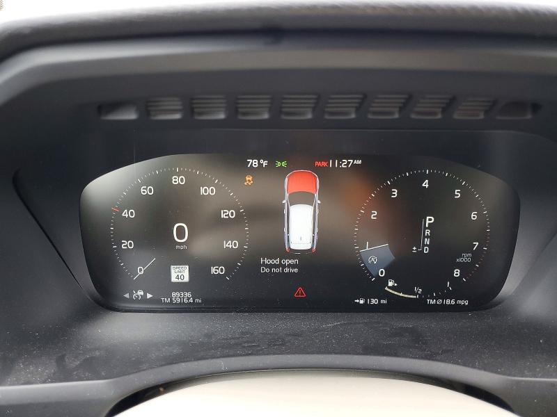 2019 Volvo Xc90 VIN YV4A22PK9K1460916 COPART salvage auction — REAR END, Md - Cert Of Salvage > 75% Damage, sold $5,500 on 2026-07-20 (photo 9)