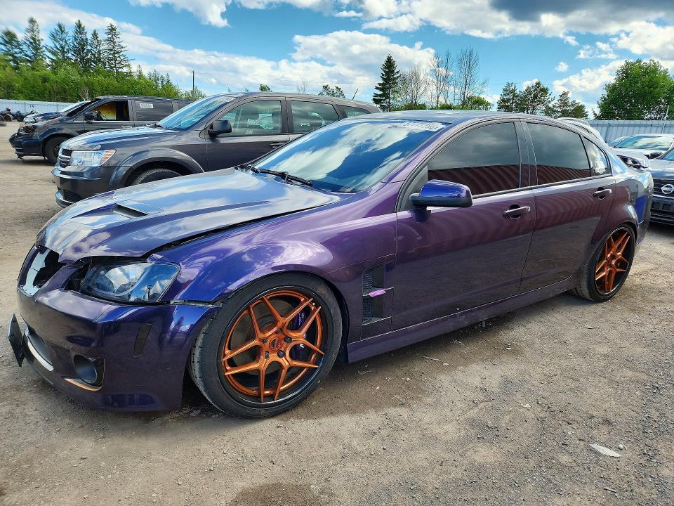 2009 Pontiac VIN 6G2EC57Y79L178321 COPART salvage auction — FRONT END, On - Permit Salvage, sold $8,600 on 2026-07-07 (photo 1)