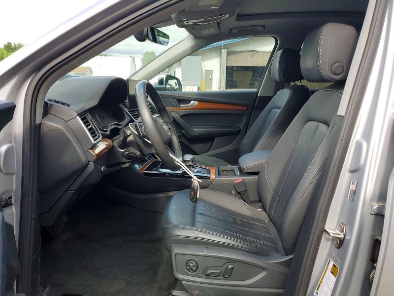 2021 Audi Q5 VIN WA1AAAFY8M2103210 COPART salvage auction — FRONT END, Ny - Cert Of Title-Salvage, sold $9,500 on 2026-08-27 (photo 7)
