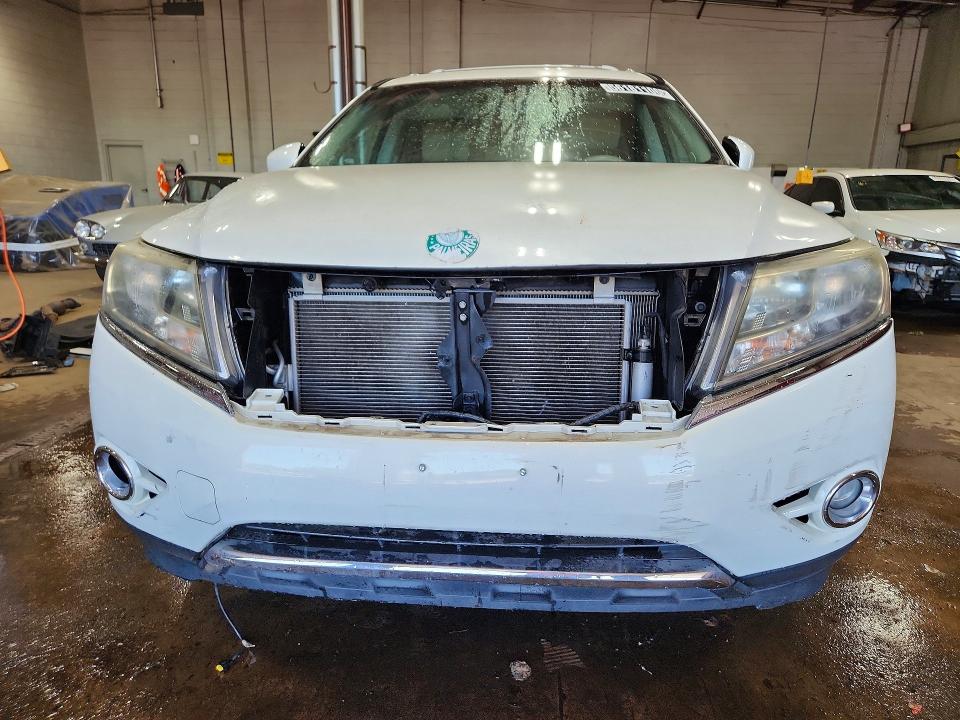 2015 Nissan Pathfinder VIN 5N1AR2MMXFC604399 COPART salvage auction — STRIPPED, CT - CERTIFICATE OF TITLE, sold $450 on 2026-07-09 (photo 5)