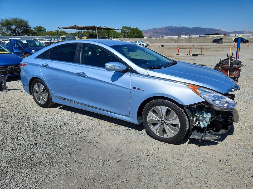 2013 Hyundai Sonata VIN KMHEC4A46DA101481 COPART salvage auction — FRONT END, Ca - Salvage Certificate, sold $325 on 2026-07-10 (photo 4)