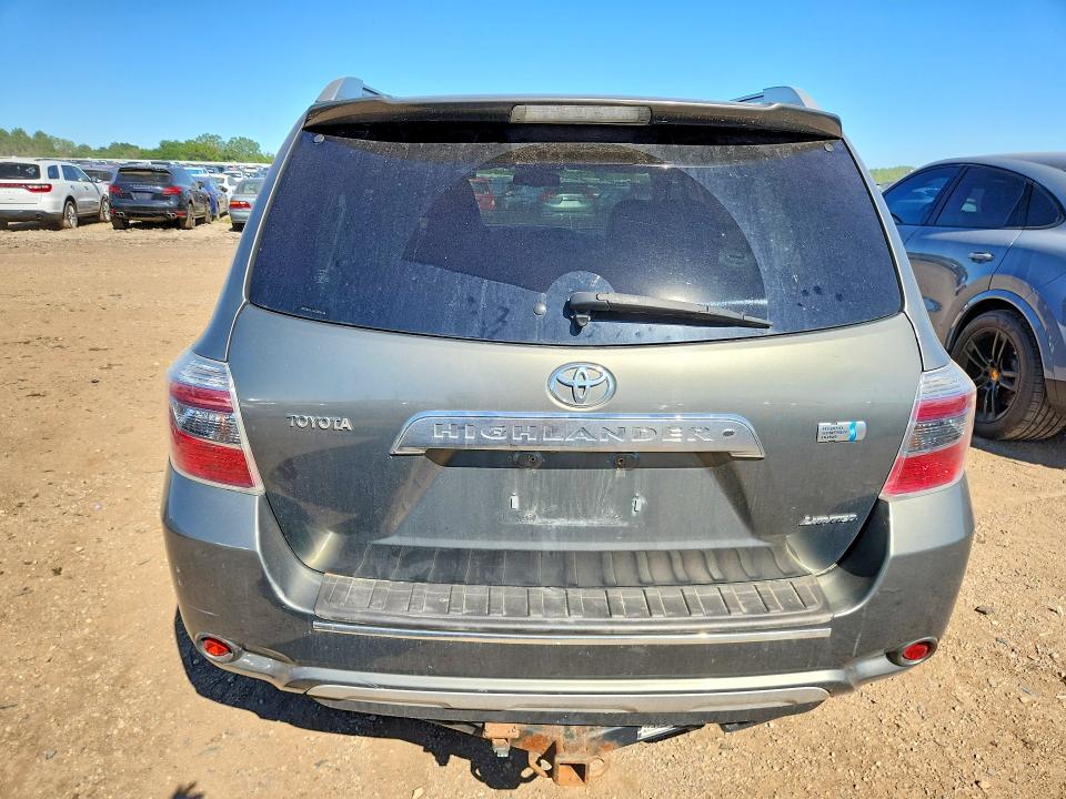 2008 Toyota Highlander VIN JTEEW44A482004448 COPART salvage auction — FRONT END, Il - Salvage Certificate, sold $1,850 on 2026-07-16 (photo 6)