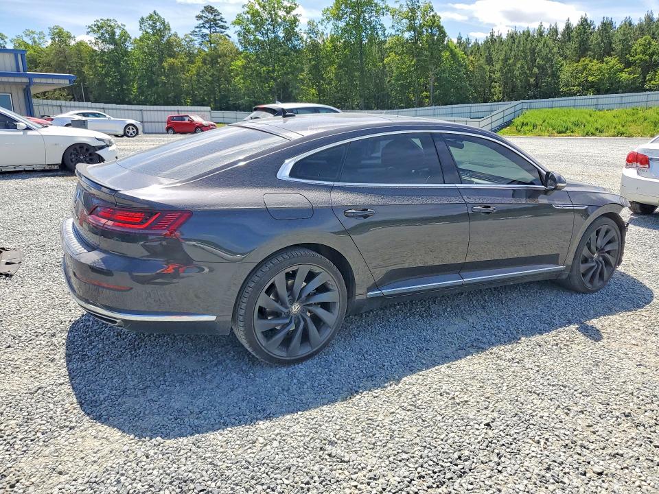 2019 Volkswagen Arteon VIN WVWHR7AN8KE030087 COPART salvage auction — FRONT END, Nc - Salvage Certificate Of Title, sold $4,050 on 2026-07-30 (photo 3)