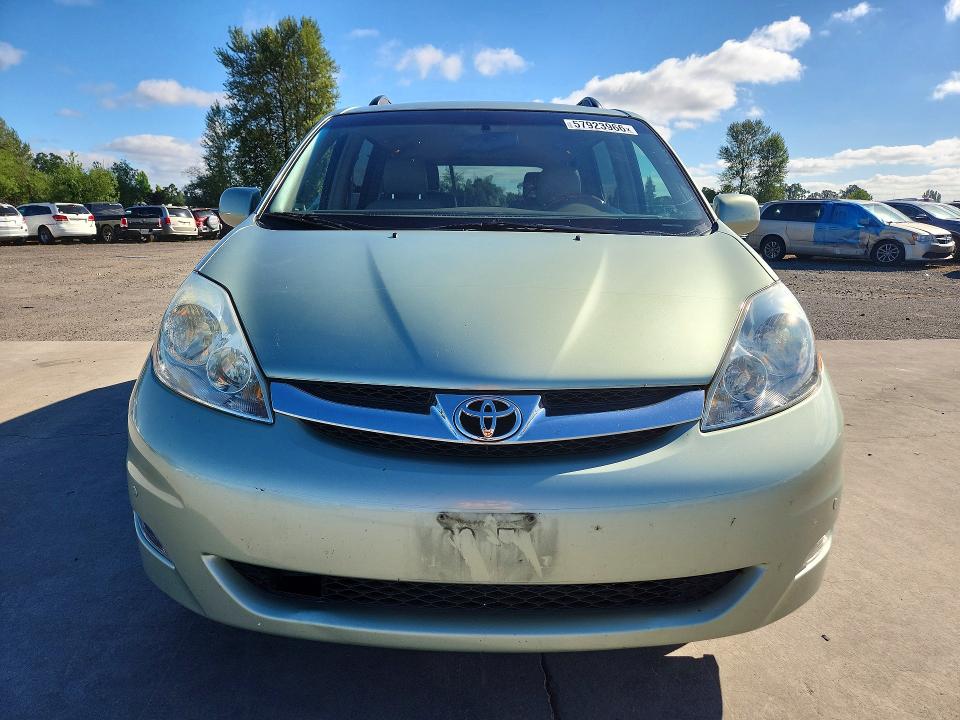 2006 Toyota Sienna VIN 5TDBA22C26S059890 COPART salvage auction — REAR END, Or - Salvage Title Certificate, sold $250 on 2026-07-27 (photo 5)