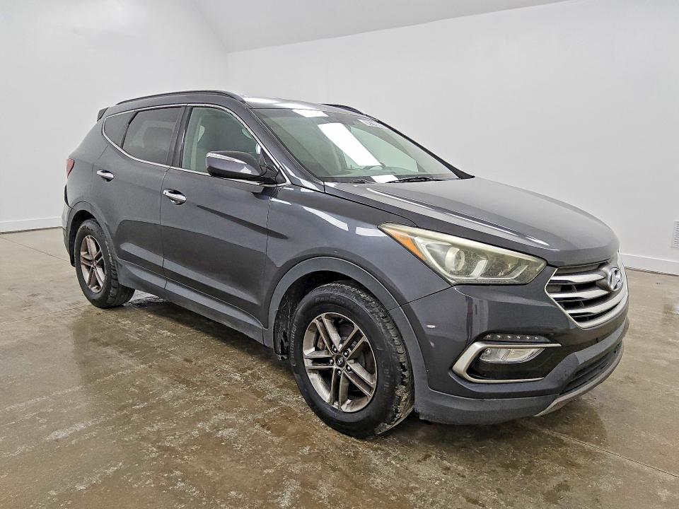 2017 Hyundai Santa fe VIN 5XYZU3LB5HG419218 COPART salvage auction — MINOR DENT/SCRATCHES, GA - CERTIFICATE OF TITLE, sold $3,750 on 2026-07-16 (photo 4)