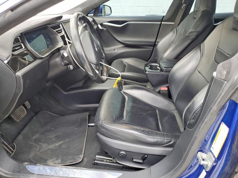 2016 Tesla Model s VIN 5YJSA1E25GF136948 COPART salvage auction — FRONT END, Ut - Salvage Certificate, sold $250 on 2026-07-27 (photo 7)