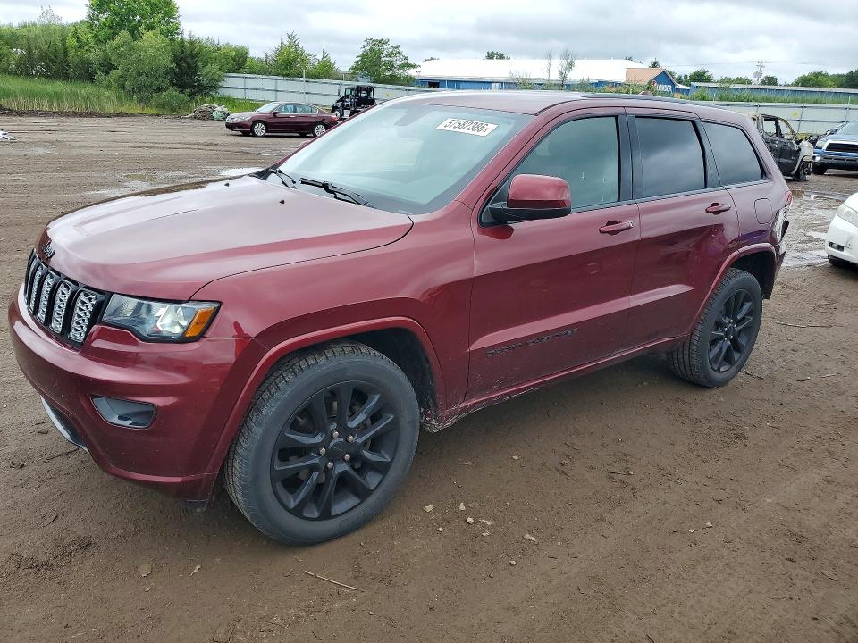 2018 Jeep VIN 1C4RJFAG2JC442393 COPART salvage auction — REAR END, Oh - Cert Of Title-Salvage, sold $3,800 on 2026-07-02 (photo 1)