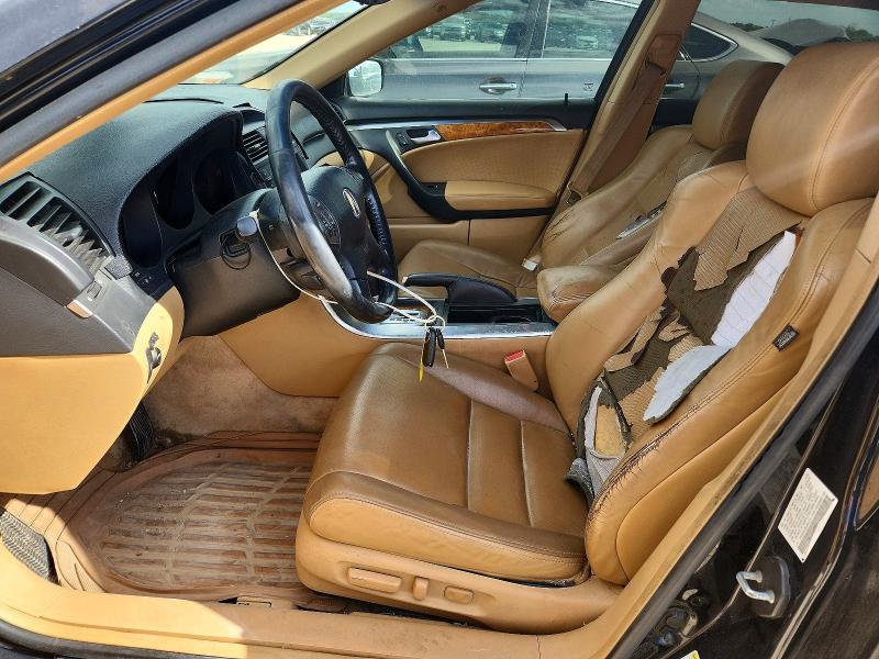 2005 Acura Tl VIN 19UUA66235A082173 COPART salvage auction — FRONT END, Tx - Salvage Vehicle Title, sold $300 on 2026-07-02 (photo 7)