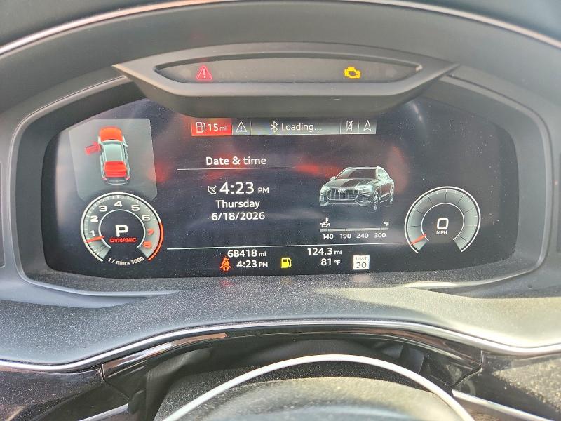 2019 Audi VIN WA1FVAF15KD036712 COPART salvage auction — FRONT END, Ma - Cert Of Title-Salvage, sold $1,000 on 2026-07-27 (photo 9)