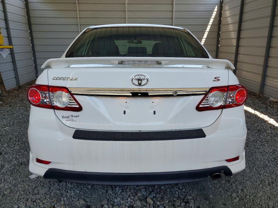 2012 Toyota Corolla VIN 5YFBU4EEXCP012059 COPART salvage auction — MINOR DENT/SCRATCHES, SC - CERTIFICATE OF TITLE, sold $4,600 on 2026-07-21 (photo 6)