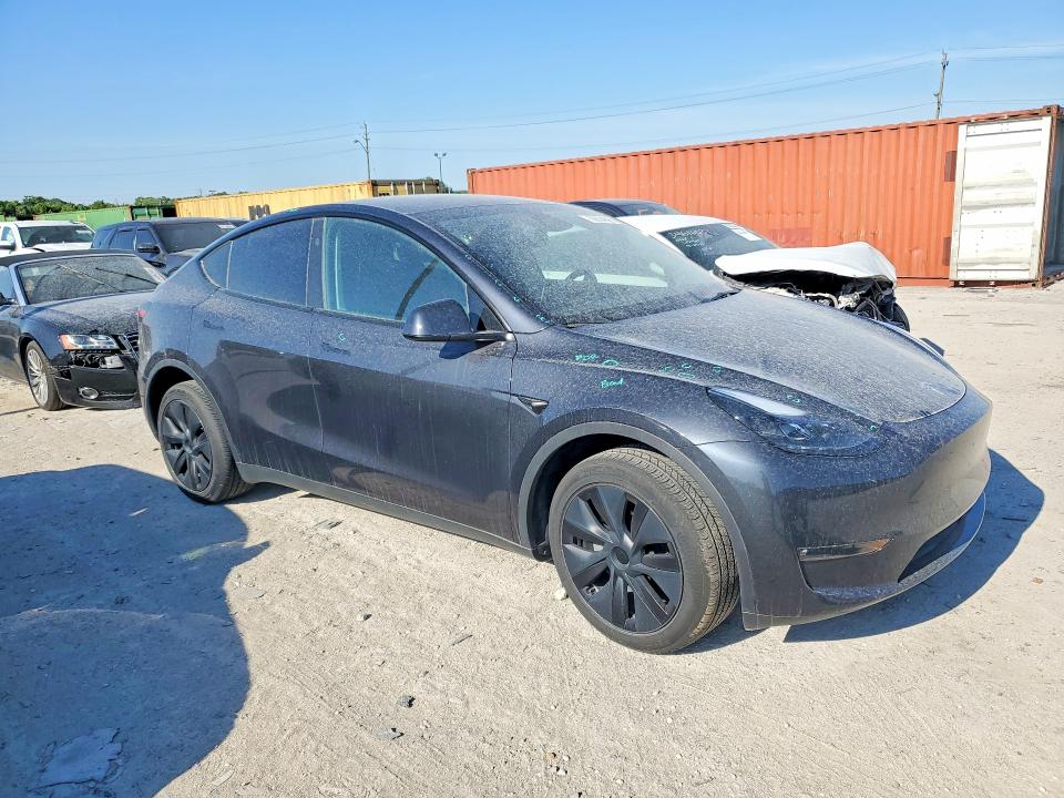 2024 Tesla Model y VIN 7SAYGDEE0RF195836 COPART salvage auction — FRONT END, In - Cert Of Title-Salvage Title, sold $16,500 on 2026-07-10 (photo 4)
