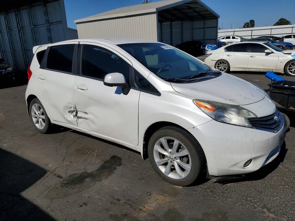 2014 Nissan Versa note VIN 3N1CE2CP7EL431824 COPART salvage auction — SIDE, Ca - Salvage Certificate, sold $225 on 2026-07-09 (photo 4)