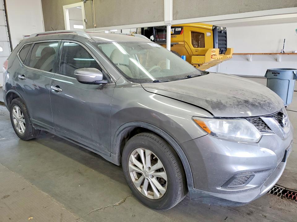 2015 Nissan Rogue VIN KNMAT2MT1FP501183 COPART salvage auction — REAR END, Wa - Vehicle Cert Of Ownership-Titl, sold $350 on 2026-07-10 (photo 4)