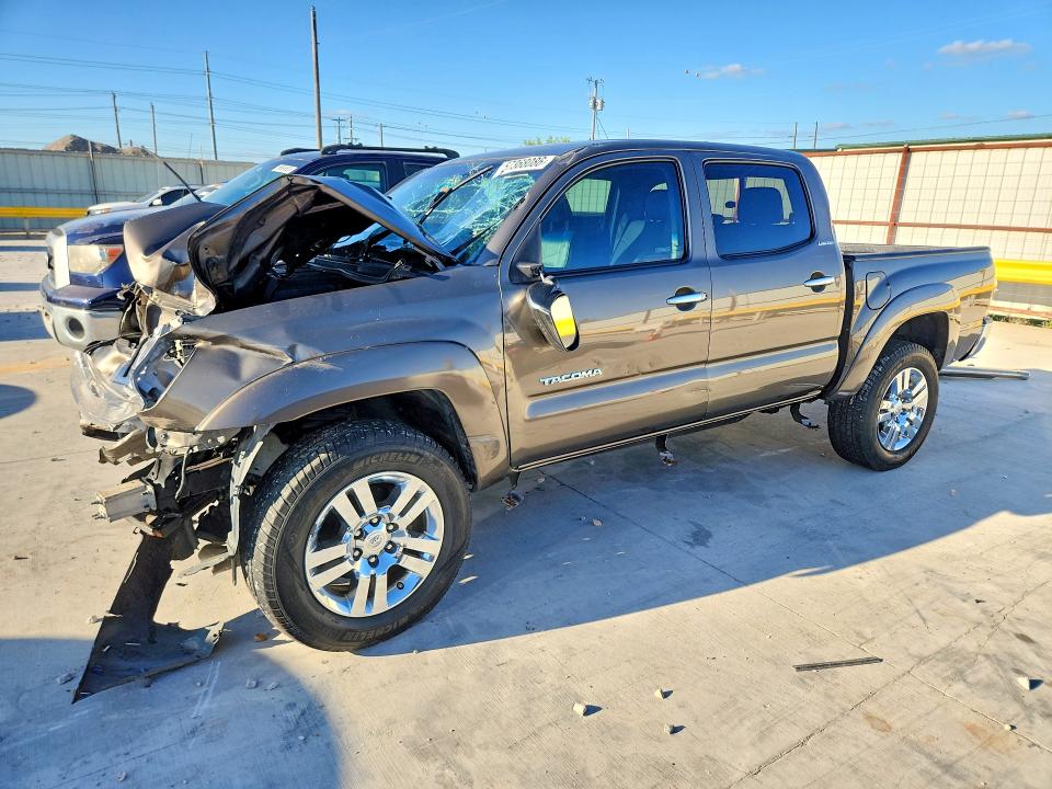 2013 Toyota Tacoma VIN 5TFJU4GN1DX047925 COPART salvage auction — FRONT END, Tx - Salvage Vehicle Title, sold $2,950 on 2026-07-17 (photo 1)