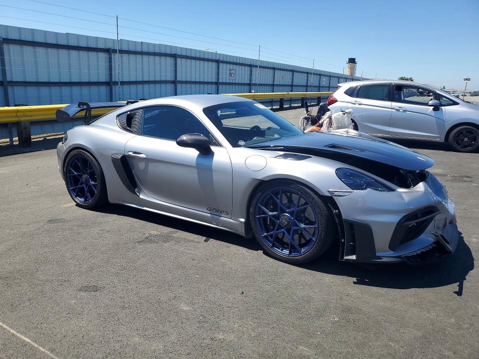 2024 Porsche VIN WP0AE2A89RK274577 COPART salvage auction — FRONT END, Ca - Salvage Certificate, sold $90,500 on 2026-08-17 (photo 4)