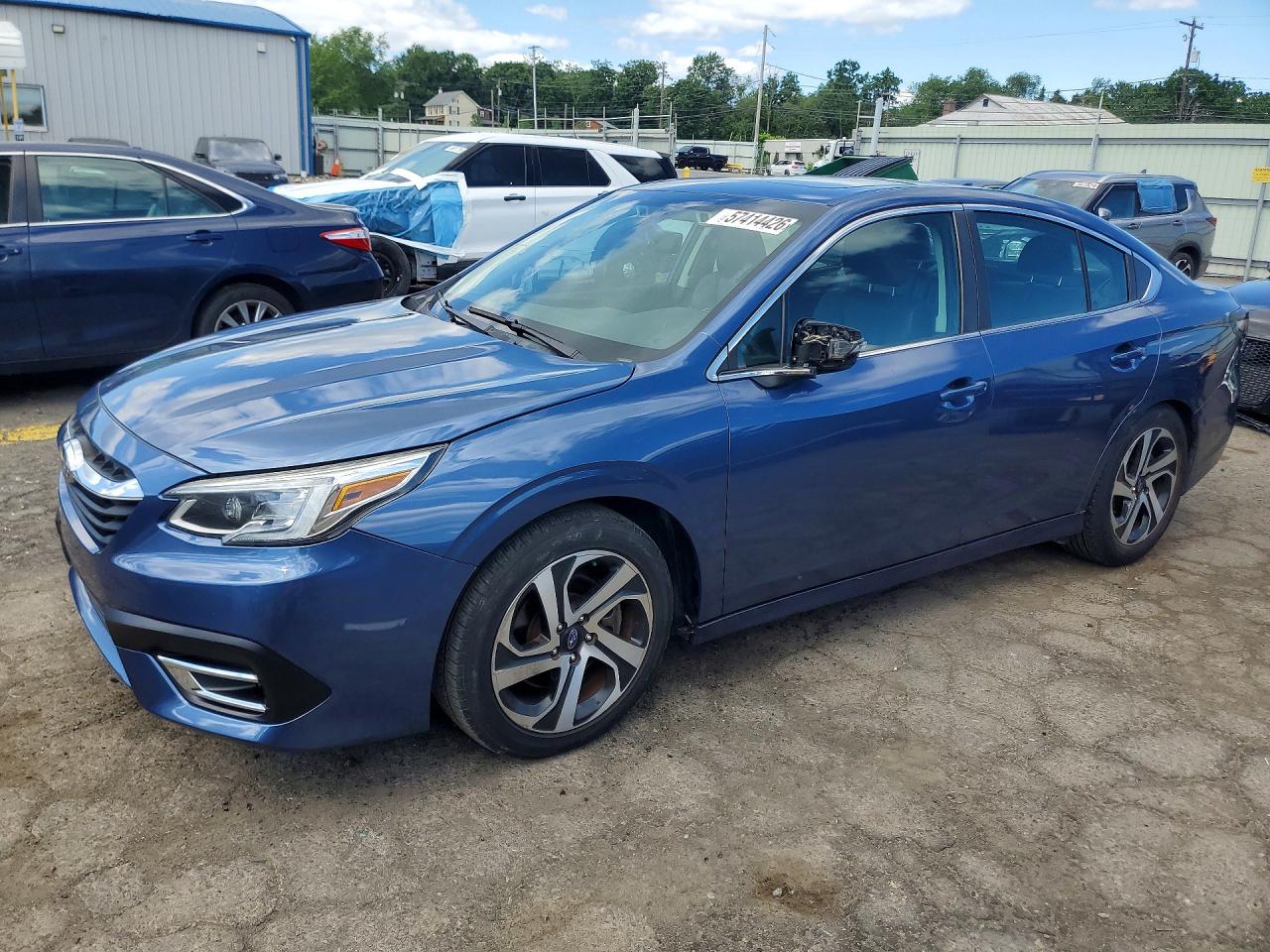 2021 Subaru Legacy VIN 4S3BWAN67M3011804 COPART salvage auction — Side, PA - CERT OF TITLE, sold $4,750 on 2026-07-10 (photo 1)