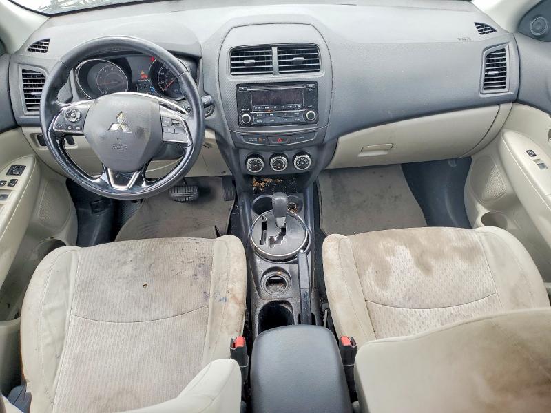 2017 Mitsubishi Outlander sport VIN JA4AP3AU4HZ026685 COPART salvage auction — FRONT END, Tx - Salvage Vehicle Title, sold $1,850 on 2026-07-27 (photo 8)