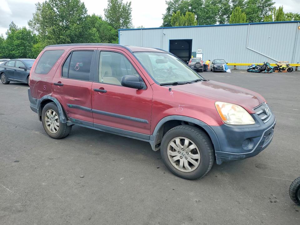 2006 Honda Cr-v VIN JHLRD788X6C063583 COPART salvage auction — REAR END, Or - Salvage Title Certificate, sold $1,300 on 2026-07-07 (photo 4)