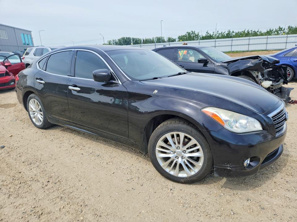 2012 Infiniti M VIN JN1AY1AR0CM580138 COPART salvage auction — FRONT END, Ab - Bos - Active, sold $1,250 on 2026-07-09 (photo 4)