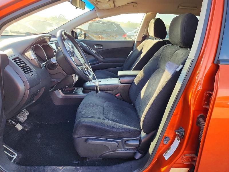 2014 Nissan Murano VIN JN8AZ1MW8EW515514 COPART salvage auction — FRONT END, Va - Cert Of Title - Salvage, sold $550 on 2026-07-08 (photo 7)