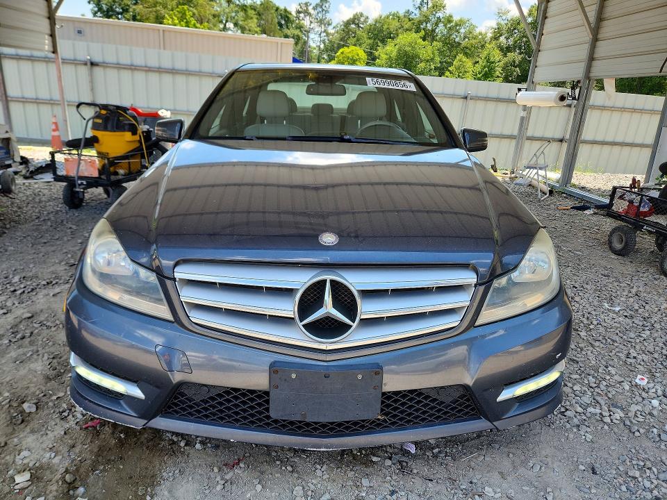 2013 Mercedes-benz VIN WDDGF8AB4DR288527 COPART salvage auction — REAR END, Ga - Cert Of Title-Salvage, sold $2,250 on 2026-07-14 (photo 5)