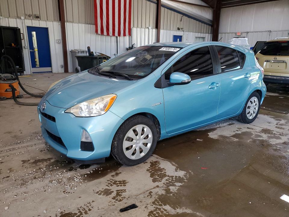 2014 Toyota Prius VIN JTDKDTB36E1069458 COPART salvage auction — REAR END, Pa - Non Public Clean Title, sold $1,500 on 2026-07-19 (photo 1)