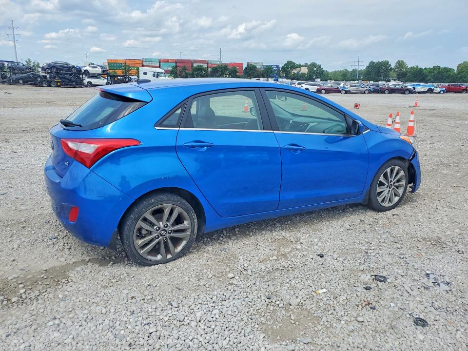 2017 Hyundai Elantra VIN KMHD35LH5HU355138 COPART salvage auction — FRONT END, OH - CERTIFICATE OF TITLE, sold $1,350 on 2026-07-29 (photo 3)