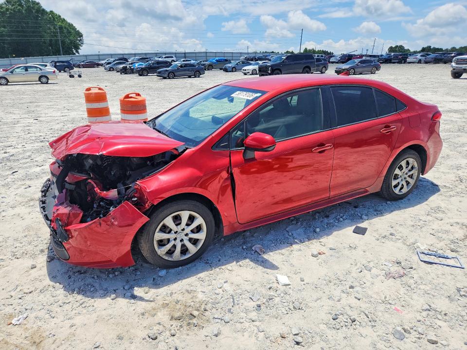 2020 Toyota VIN JTDEPRAE9LJ056534 COPART salvage auction — FRONT END, Ga - Cert Of Title-Salvage, sold $3,200 on 2026-07-08 (photo 1)