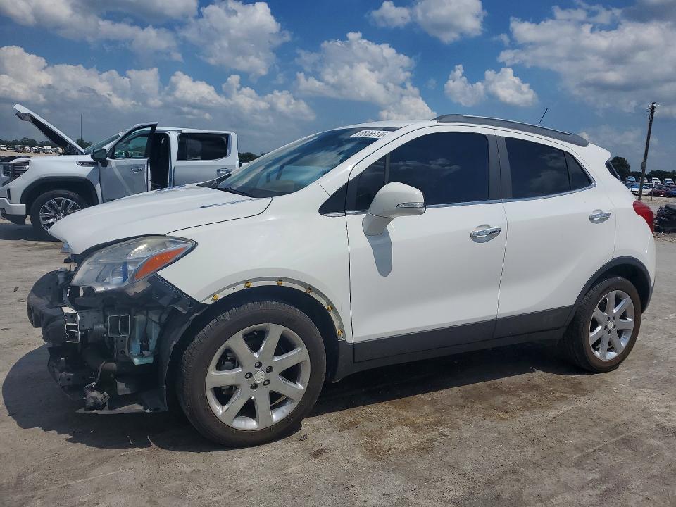 2016 Buick Encore VIN KL4CJCSB7GB635106 COPART salvage auction — FRONT END, Mo - Salvage Certificate Of Title, sold $2,650 on 2026-07-20 (photo 1)