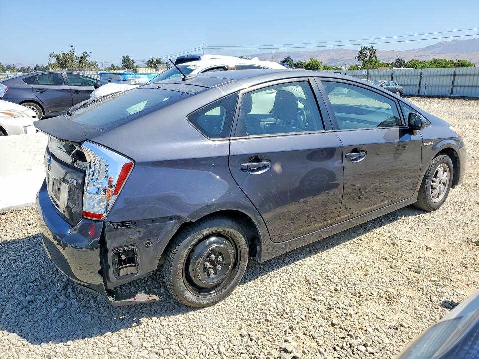 2010 Toyota Prius VIN JTDKN3DU0A5124847 COPART salvage auction — REAR END, Ca - Salvage Certificate, sold $875 on 2026-07-14 (photo 3)