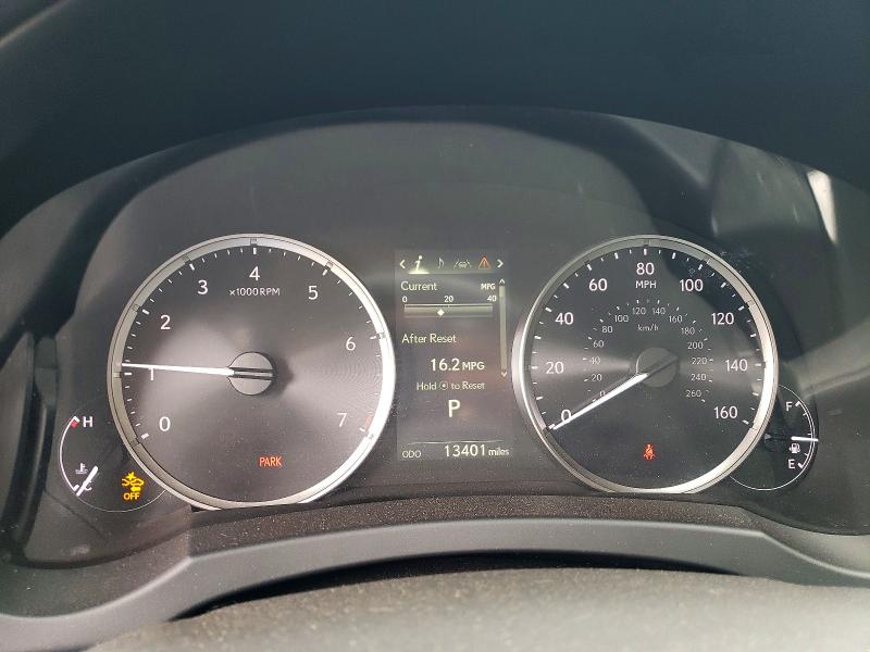 2025 Lexus Is VIN JTHBZ1E25S5038469 COPART salvage auction — FRONT END, Nj - Cert Of Title-Salvage, sold $19,800 on 2026-07-28 (photo 9)