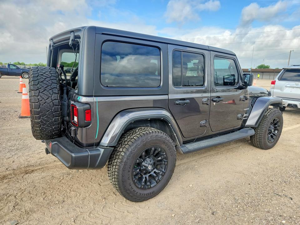 2022 Jeep VIN 1C4HJXEG3NW253865 COPART salvage auction — REAR END, Tx - Salvage Vehicle Title, sold $11,800 on 2026-07-29 (photo 3)