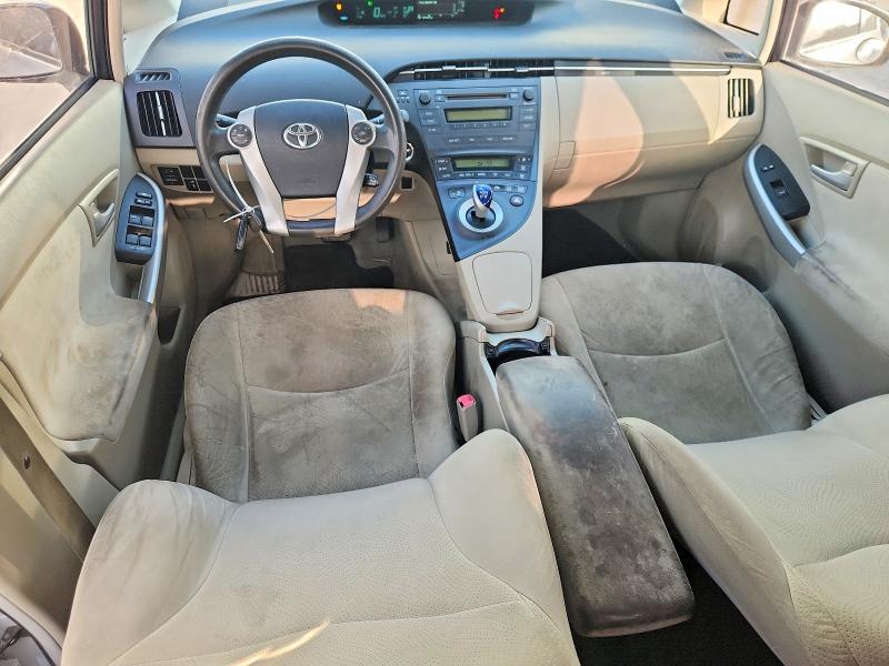 2010 Toyota Prius VIN JTDKN3DU6A0232564 COPART salvage auction — NORMAL WEAR, Tx - Certificate Of Title, sold $1,800 on 2026-07-18 (photo 8)