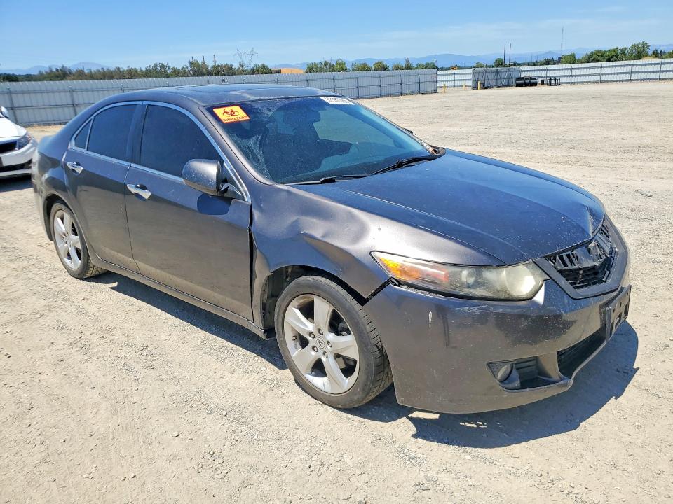 2009 Acura Tsx VIN JH4CU25649C020465 COPART salvage auction — FRONT END, Ca - Salvage Certificate, sold $500 on 2026-07-10 (photo 4)