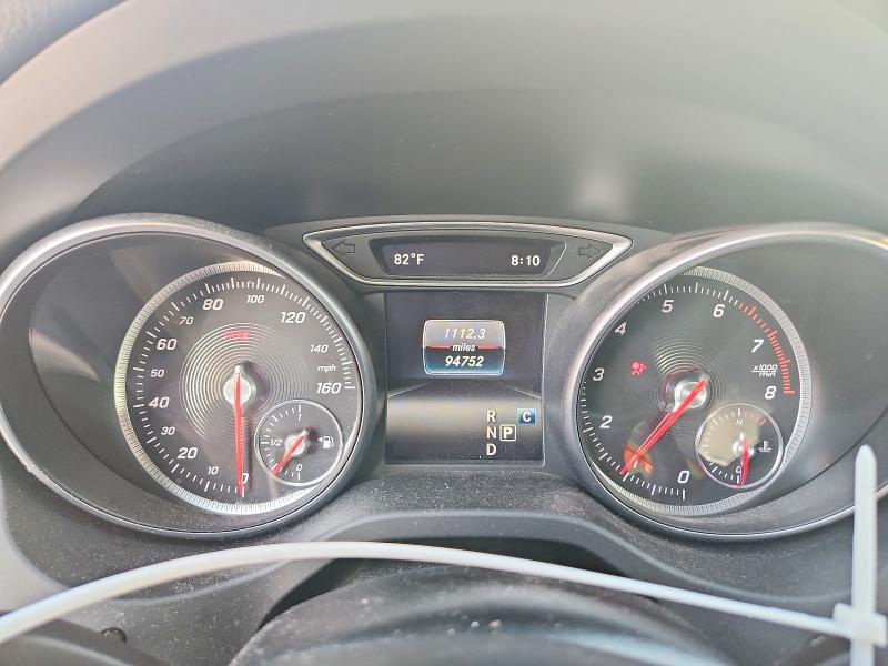2017 Mercedes-benz Cla-klasse VIN WDDSJ4EB1HN441275 COPART salvage auction — FRONT END, Tx - Salvage Vehicle Title, sold $4,300 on 2026-07-31 (photo 9)