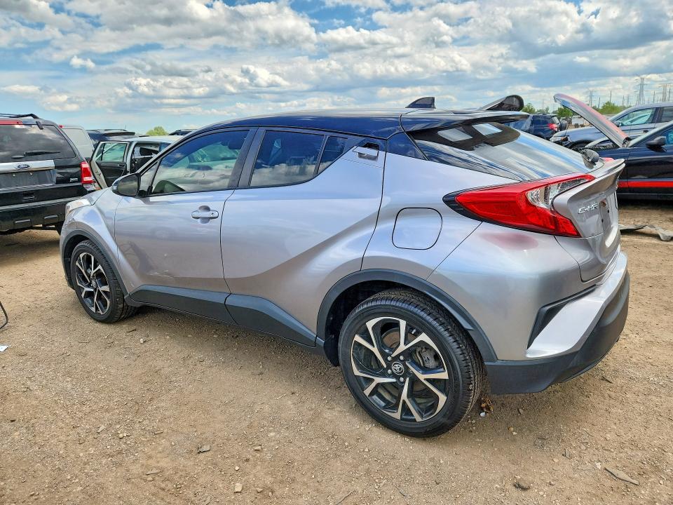 2019 Toyota C-hr VIN JTNKHMBX8K1021948 COPART salvage auction — SIDE, Il - Certificate Of Title (P), sold $5,600 on 2026-07-09 (photo 2)