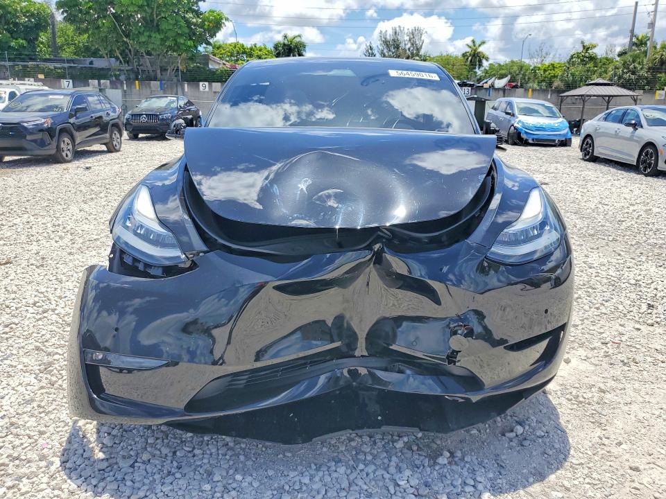 2022 Tesla Model y VIN 7SAYGDEE1NF323379 COPART salvage auction — FRONT END, Fl - Certificate Of Destruction, sold $9,800 on 2026-07-07 (photo 5)
