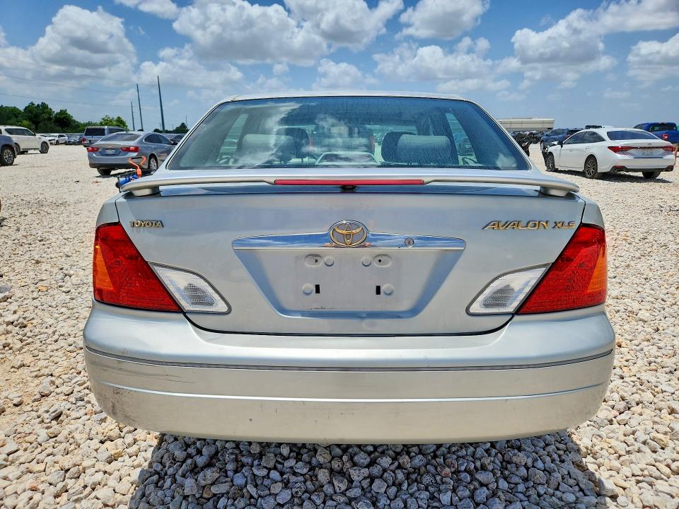2001 Toyota Avalon VIN 4T1BF28BX1U132679 COPART salvage auction — FRONT END, Tx - Salvage Vehicle Title, sold $475 on 2026-07-09 (photo 6)