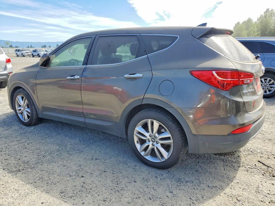2013 Hyundai Santa fe VIN 5XYZWDLA8DG008252 COPART salvage auction — MINOR DENT/SCRATCHES, Wa - Vehicle Cert Of Ownership-Titl, sold $1,050 on 2026-07-13 (photo 2)
