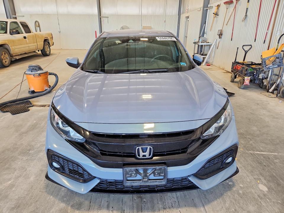2019 Honda Civic VIN SHHFK7H40KU216129 COPART salvage auction — REAR END, Ne - Cert Of Title-Salvage, sold $3,300 on 2026-07-28 (photo 5)