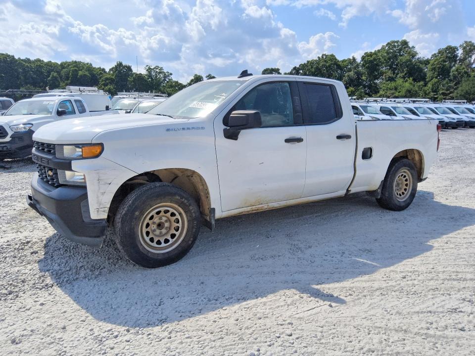 2019 Chevrolet Silverado 1500 VIN 1GCRWAEH8KZ384683 COPART salvage auction — REAR END, GA - CERTIFICATE OF TITLE, sold $6,000 on 2026-07-09 (photo 1)
