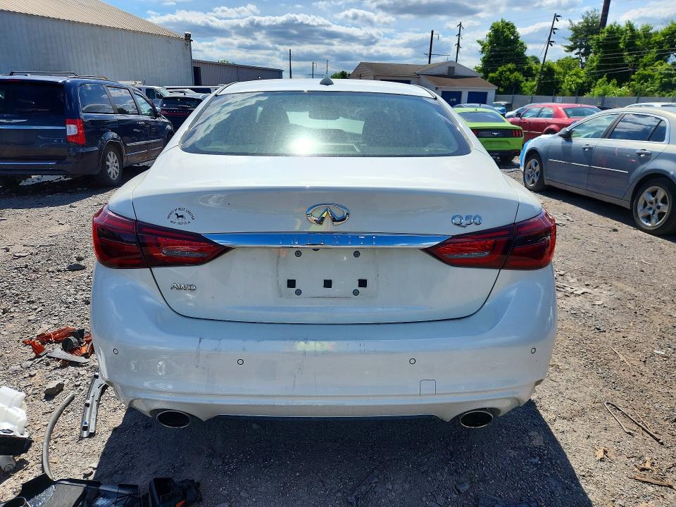2024 Infiniti VIN JN1EV7BR6RM630318 COPART salvage auction — FRONT END, Pa - Certificate Of Salvage, sold $4,000 on 2026-07-08 (photo 6)
