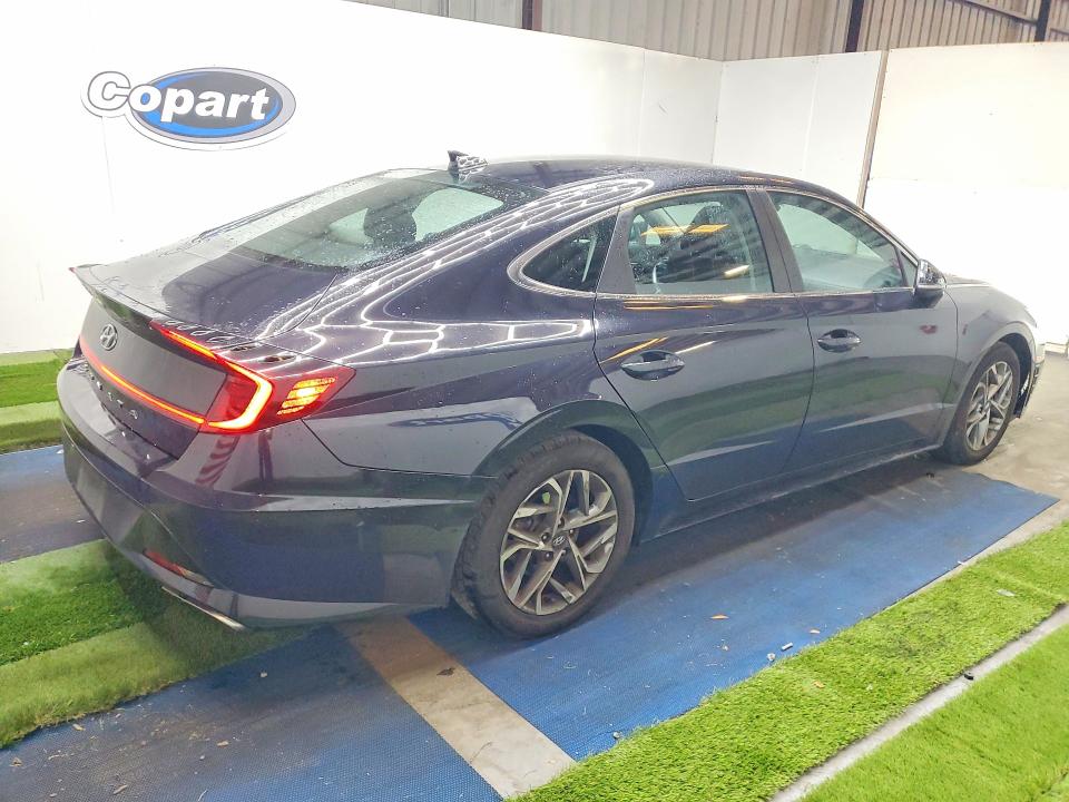 2023 Hyundai Sonata VIN KMHL64JA6PA309997 COPART salvage auction — MECHANICAL, TX - CERTIFICATE OF TITLE, sold $3,600 on 2026-07-08 (photo 3)