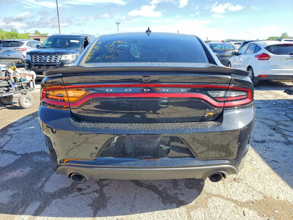 2021 Dodge Charger VIN 2C3CDXGJ0MH511416 COPART salvage auction — FRONT END, IN - CERT OF TITLE-SALVAGE TITLE, sold $9,400 on 2026-07-31 (photo 6)