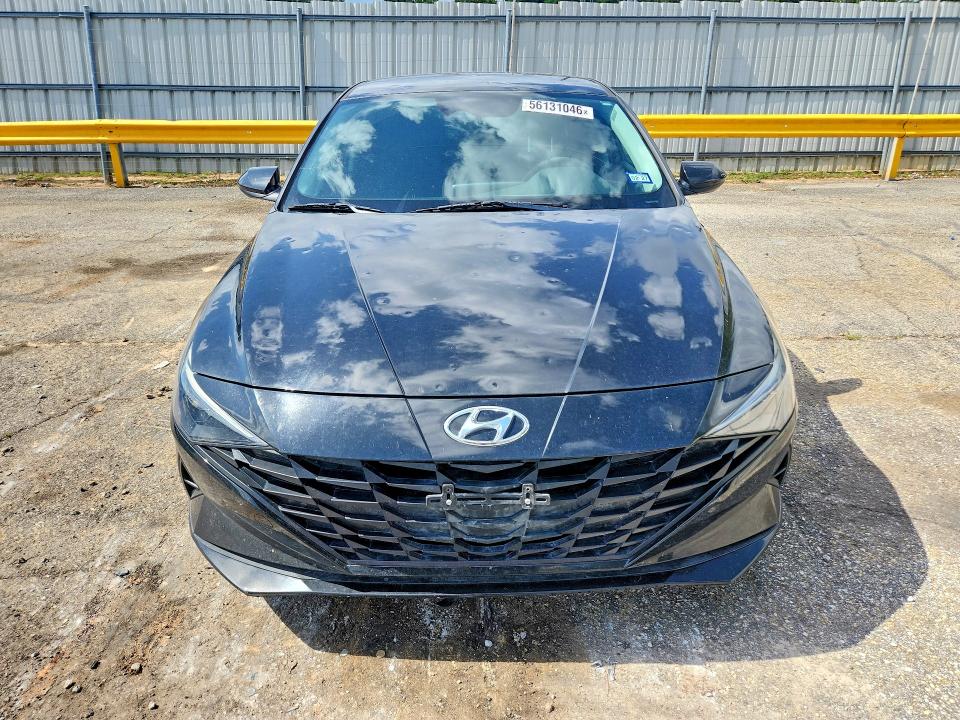 2022 Hyundai Elantra VIN KMHLM4AG3NU224637 COPART salvage auction — HAIL, Al - Cert Of Title-Salvage Title, sold $4,250 on 2026-07-20 (photo 5)
