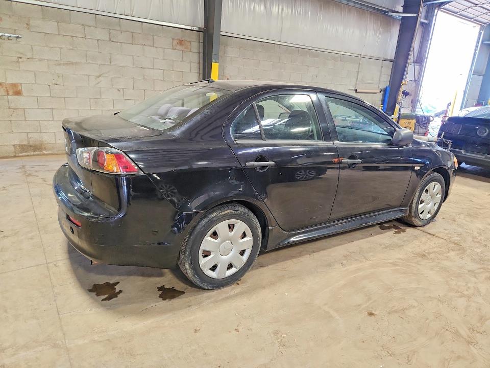 2010 Mitsubishi Lancer VIN JA32U1FU2AU026654 COPART salvage auction — REAR END, Pa - Certificate Of Salvage, sold $550 on 2026-07-06 (photo 3)