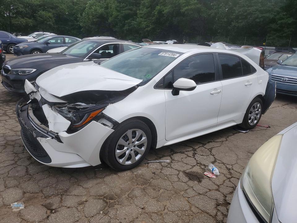 2020 Toyota Corolla VIN 5YFEPRAE2LP071615 COPART salvage auction — FRONT END, GA - CERT OF TITLE-SALVAGE, sold $3,400 on 2026-07-24 (photo 1)